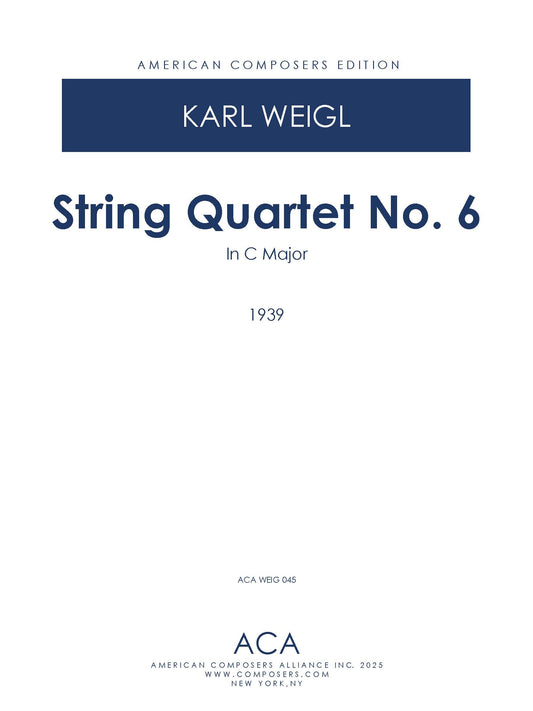 String Quartet No. 6 in C Major