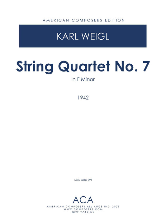 String Quartet No. 7 in F Minor