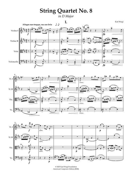 String Quartet No. 8 in D Major