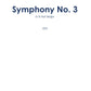 Symphony No. 3 in B-Flat Major