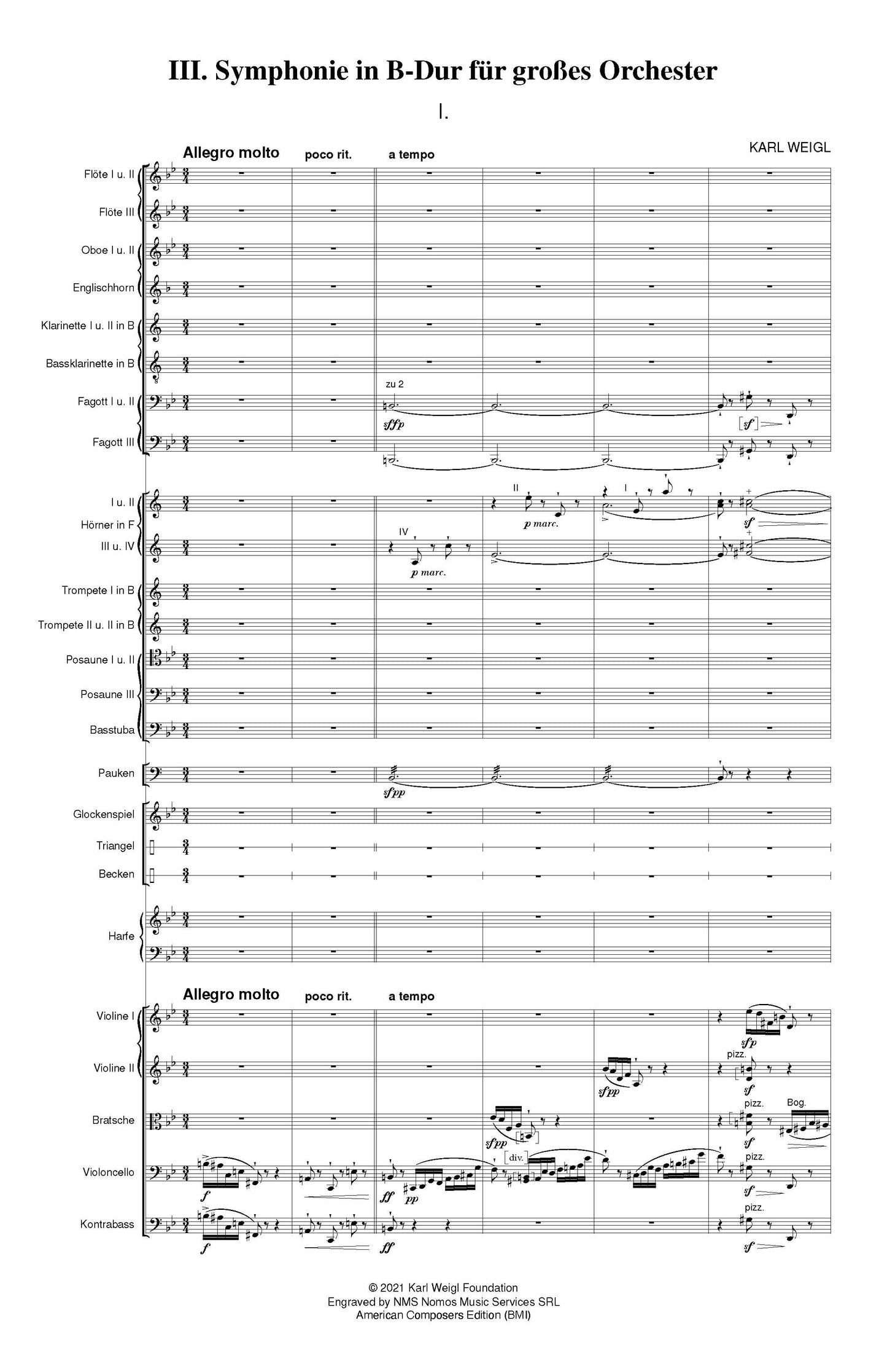 Symphony No. 3 in B-Flat Major