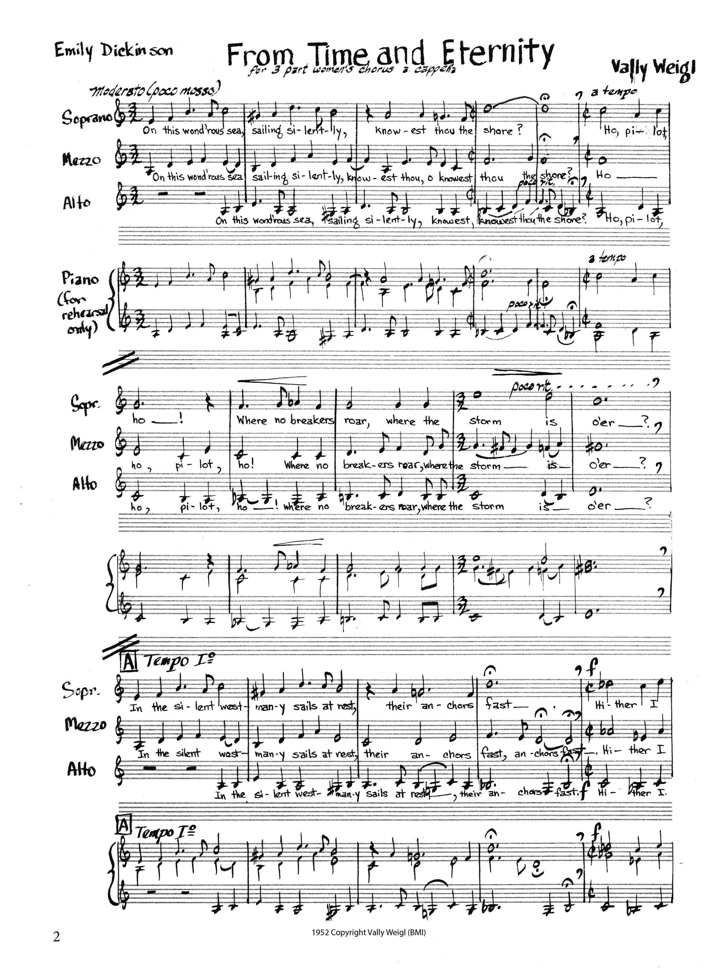 FROM TIME AND ETERNITY