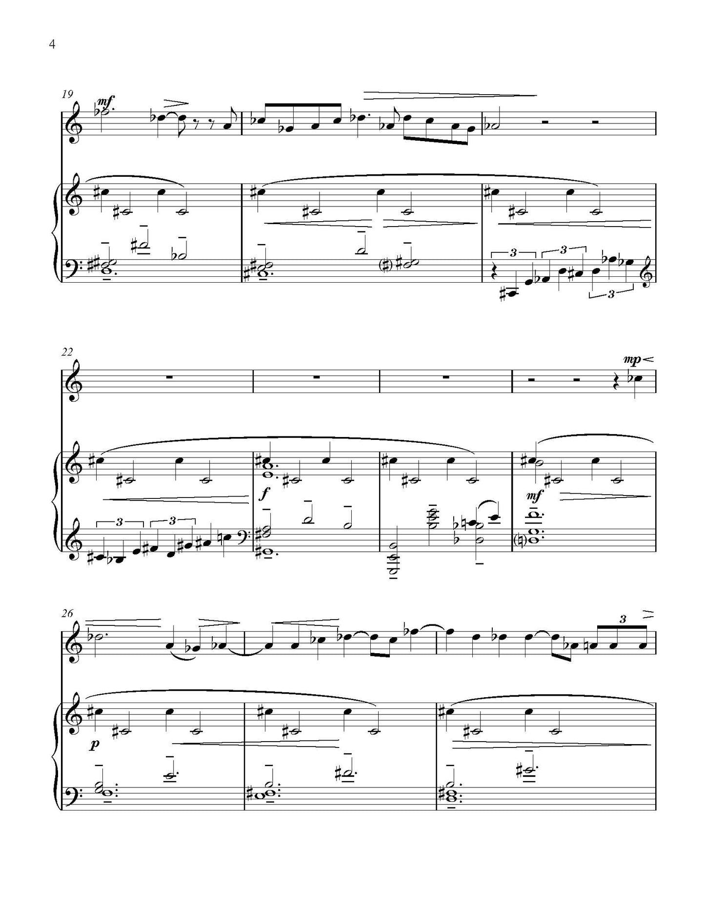 Dream for Clarinet and Piano