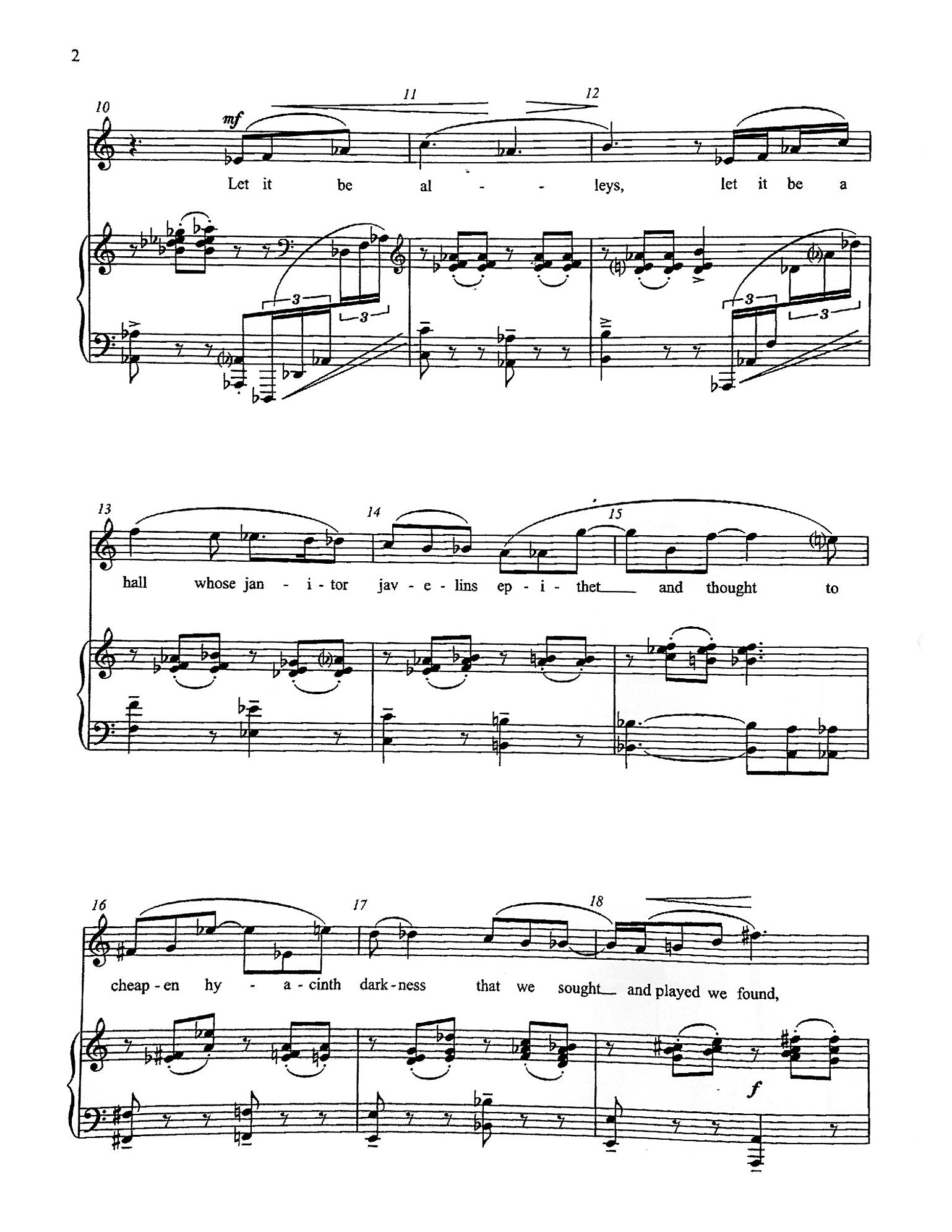 Lovely Love – American Composers Alliance