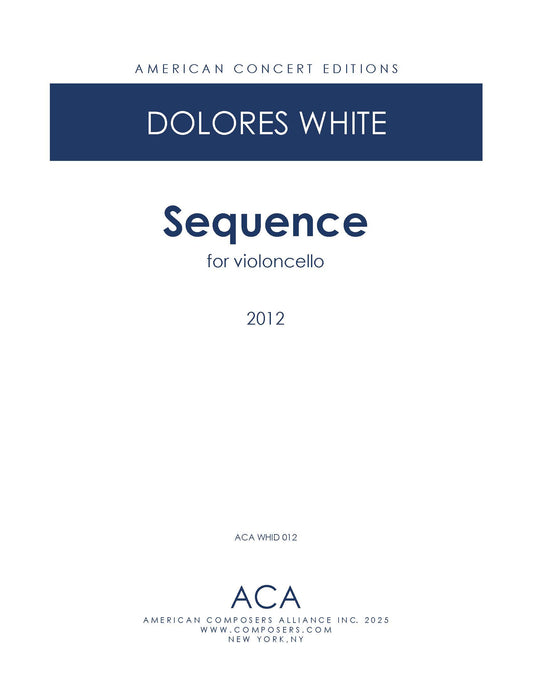 Sequence for Violoncello