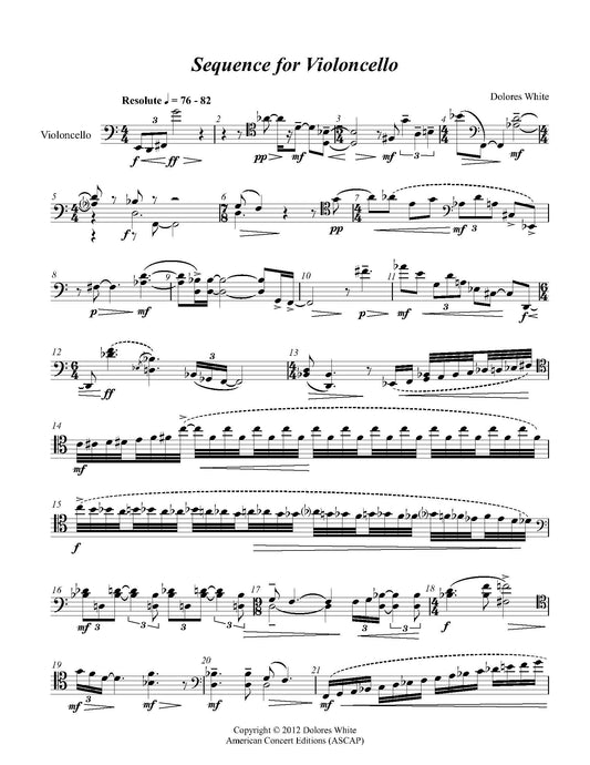 Sequence for Violoncello