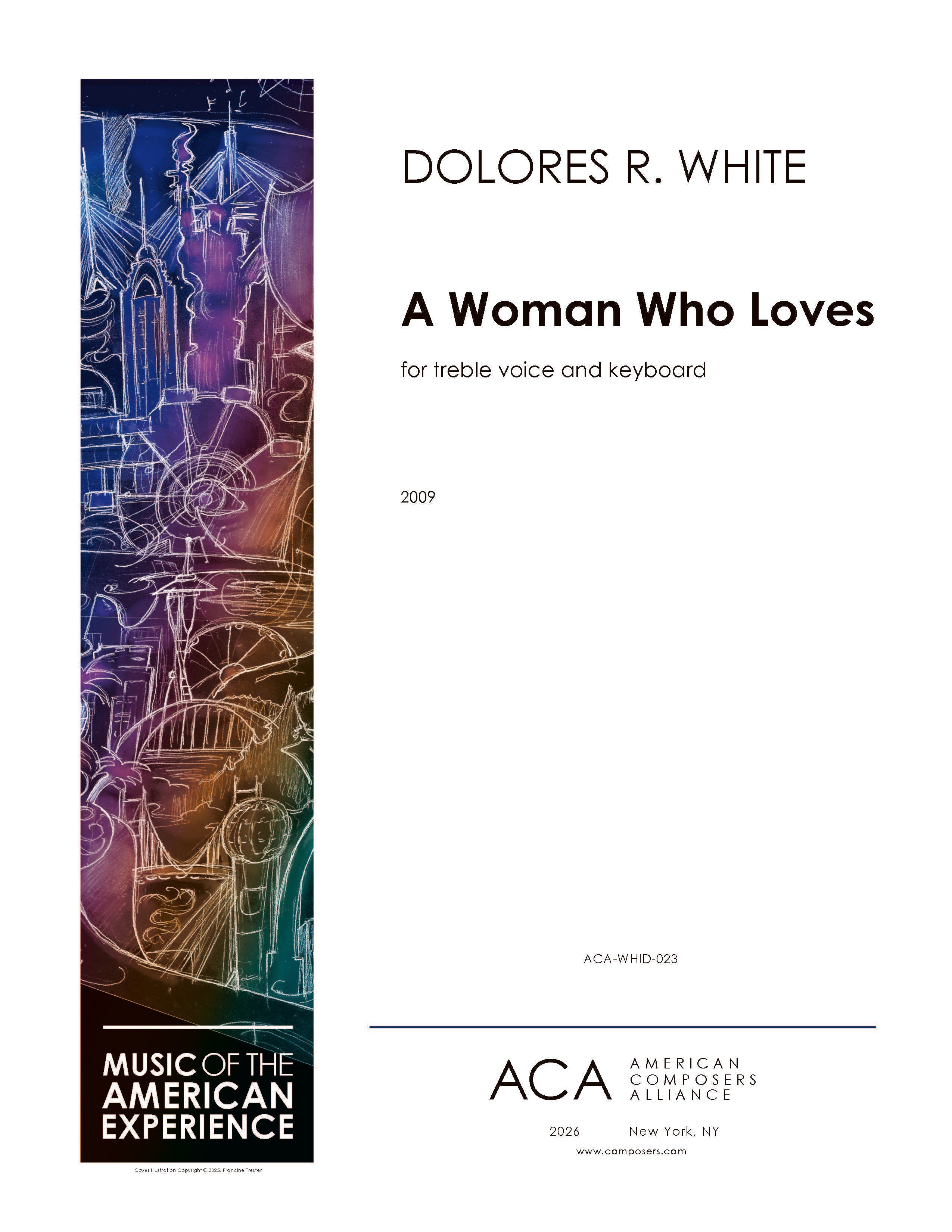Woman Who Loves – American Composers Alliance