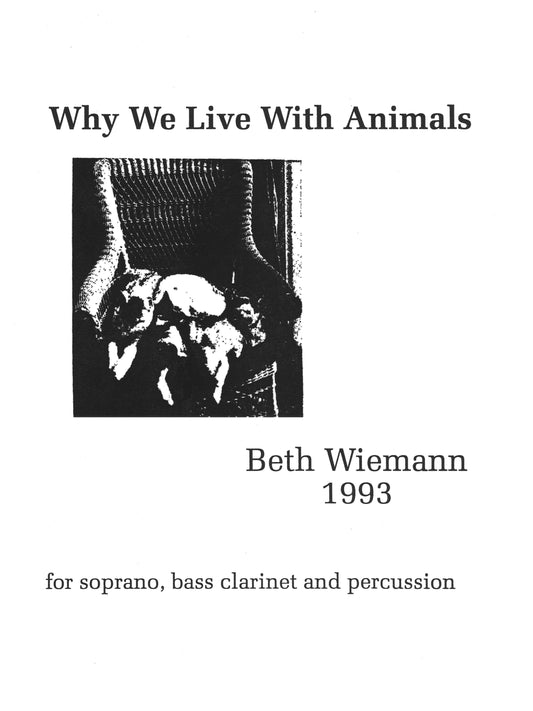 WHY WE LIVE WITH ANIMALS