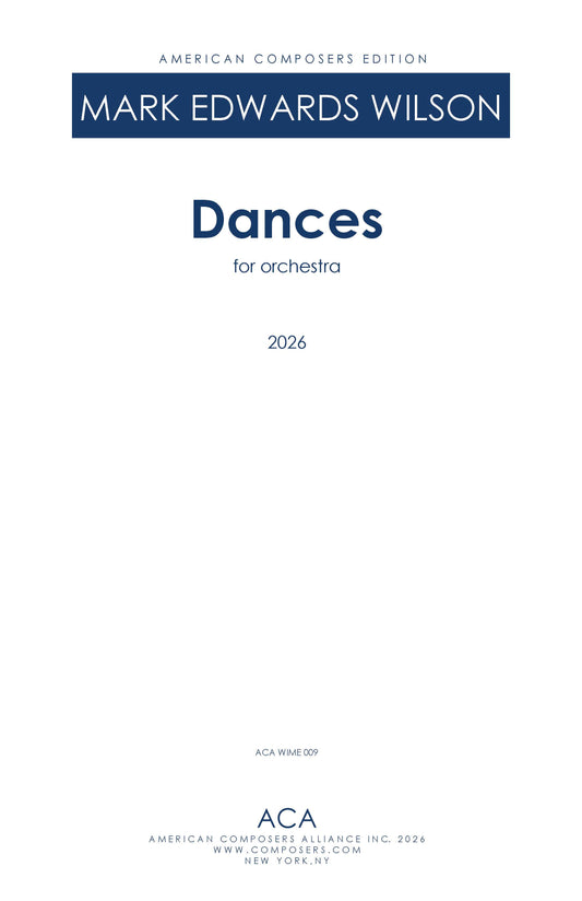 Dances for Orchestra