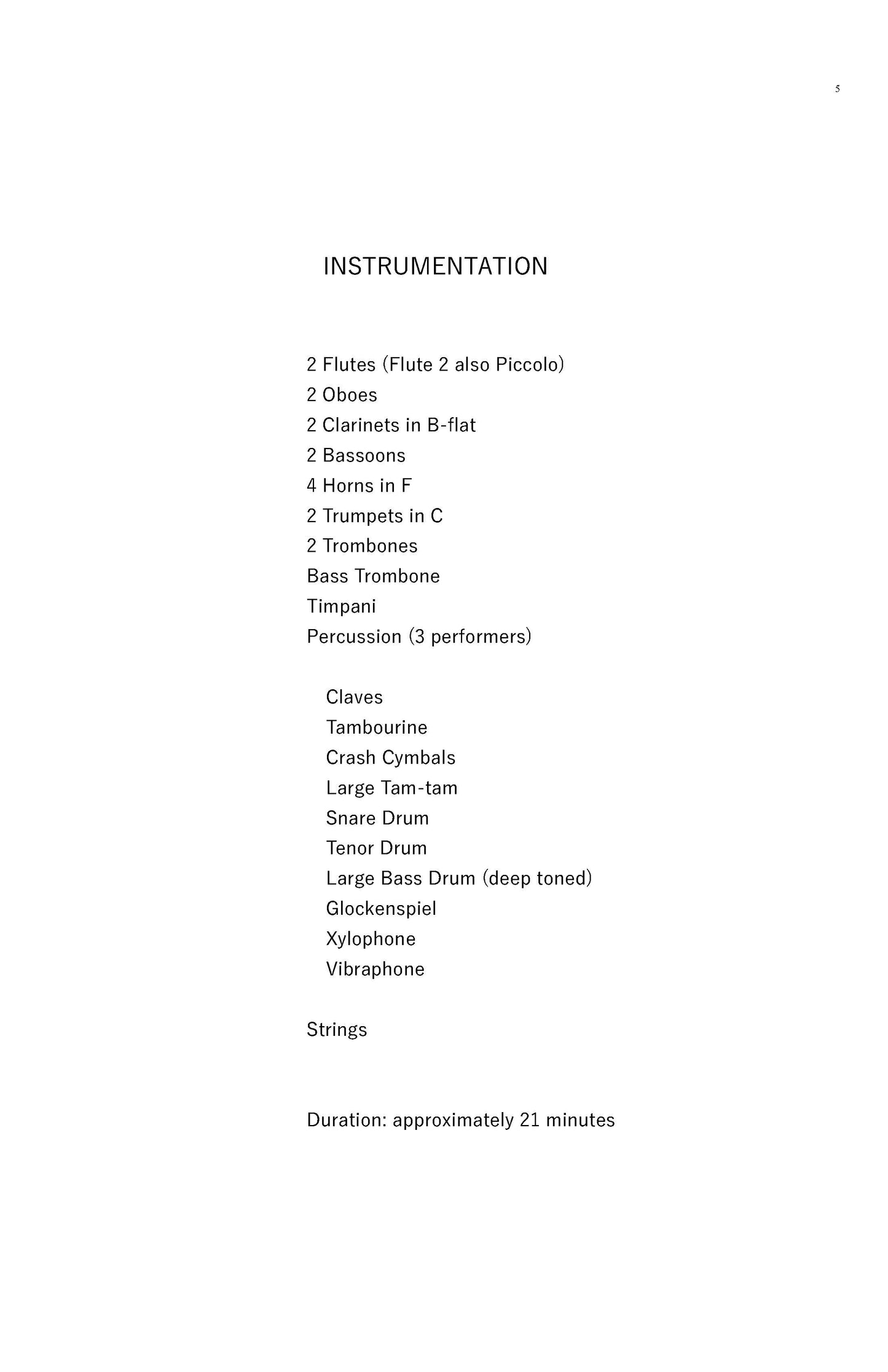 Dances for Orchestra
