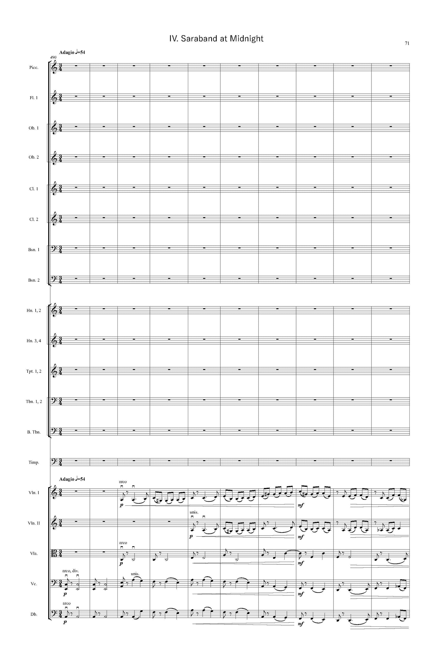 Dances for Orchestra