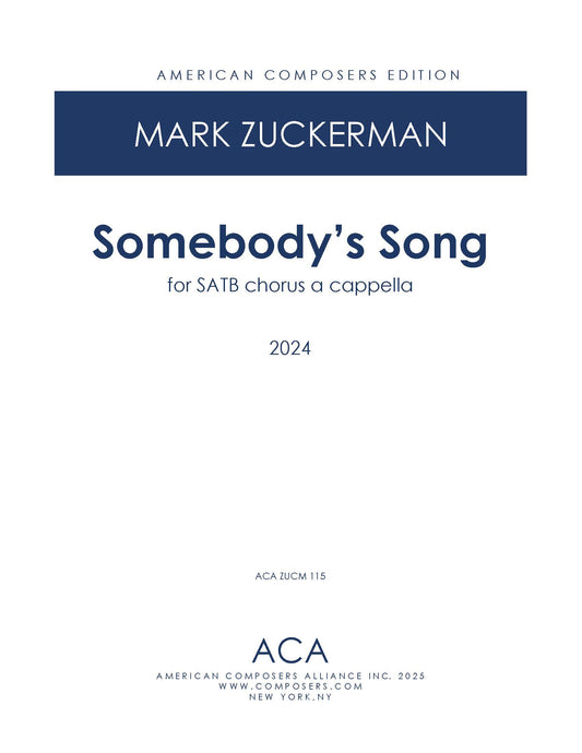 Somebody's Song