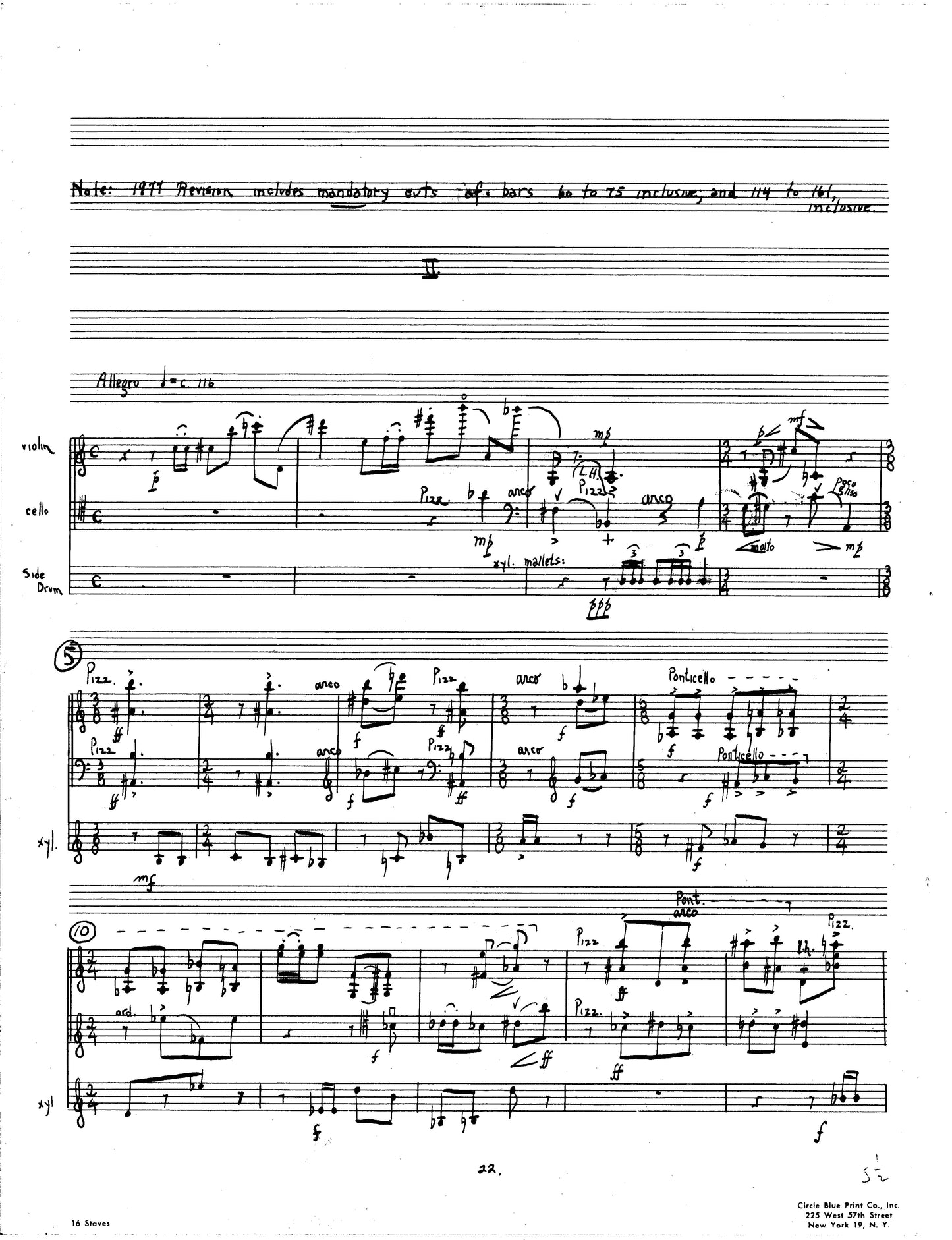 Concerto for Percussion, Violin, Cello, and Piano