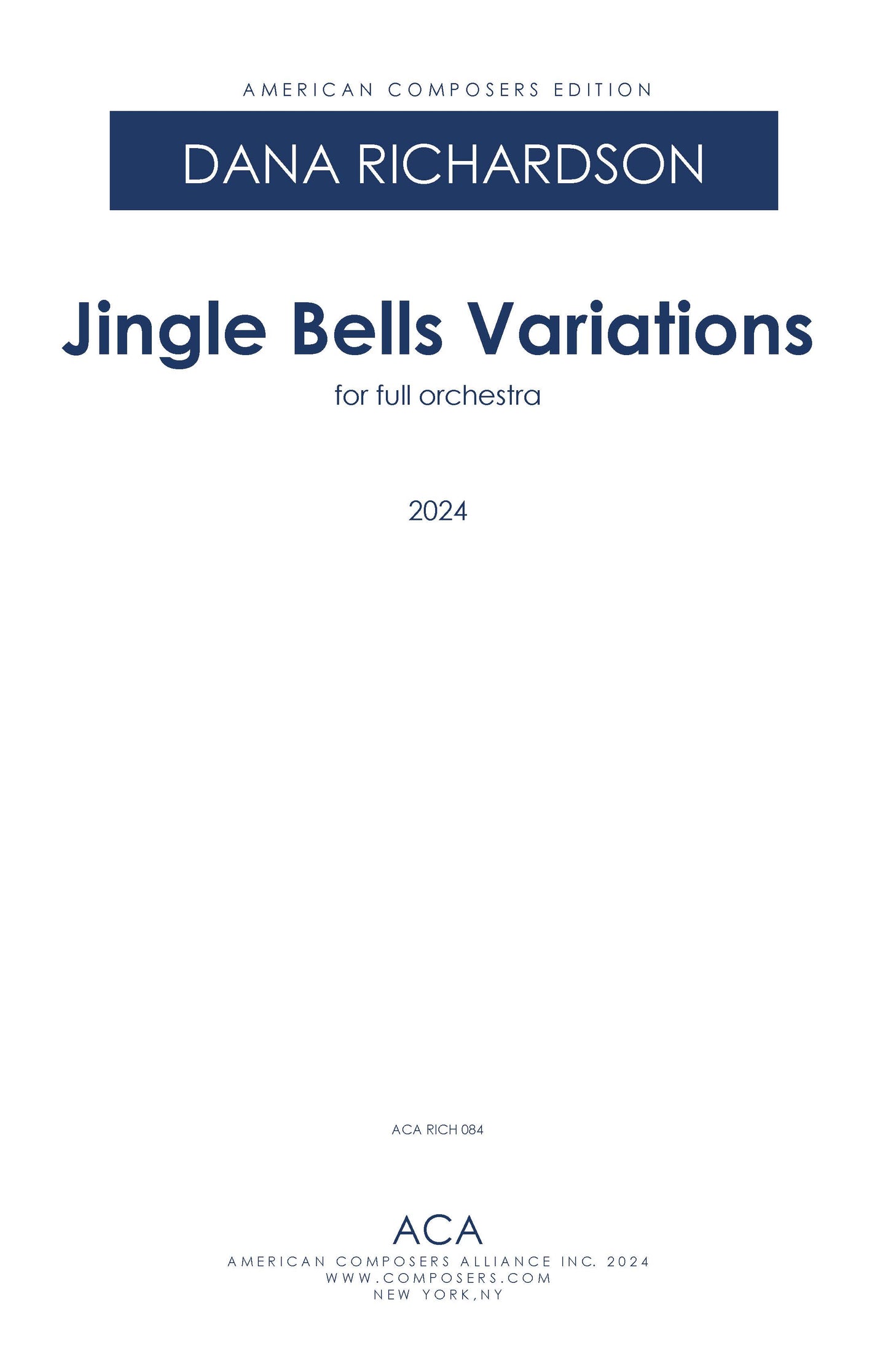 Jingle Bells Variations