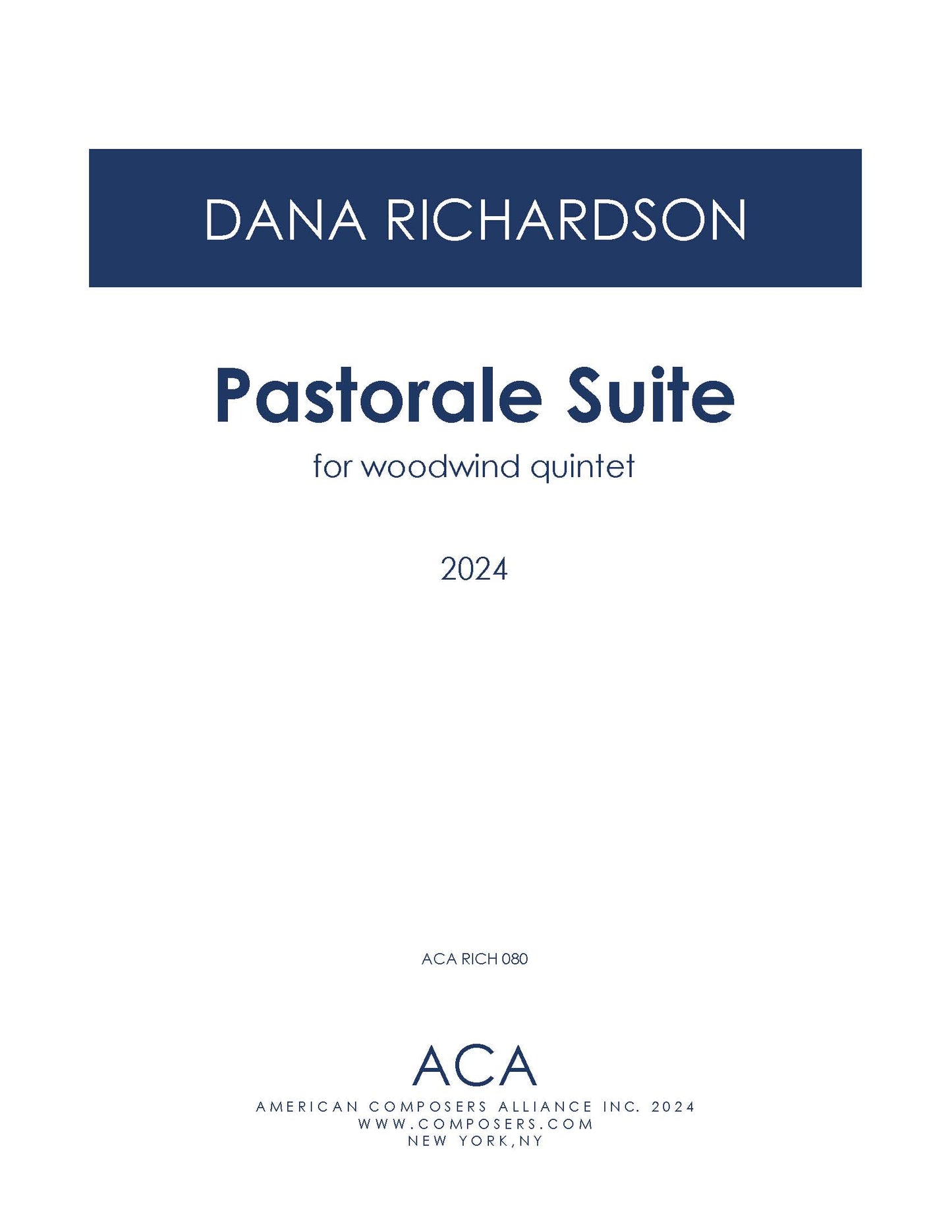 Pastorale Suite