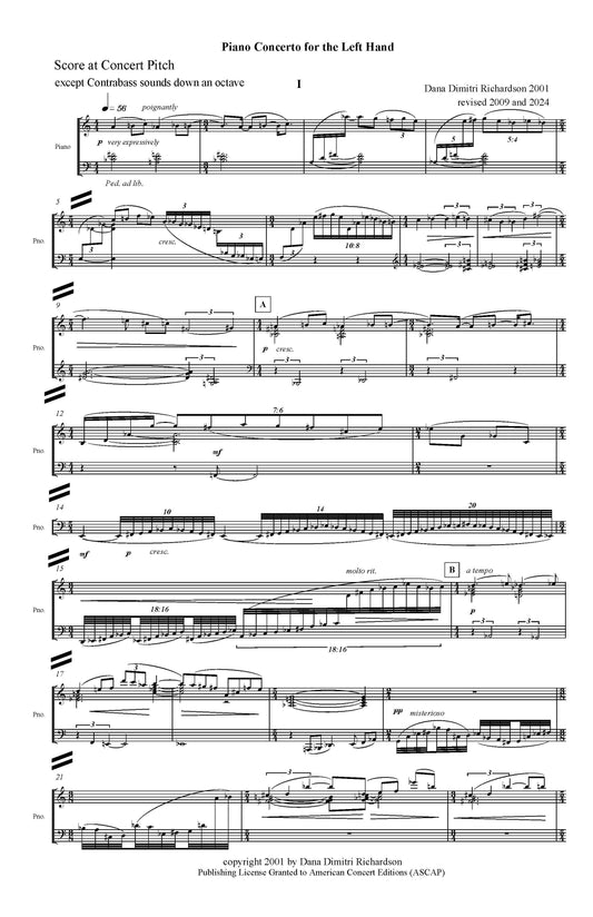 Piano Concerto for the Left Hand