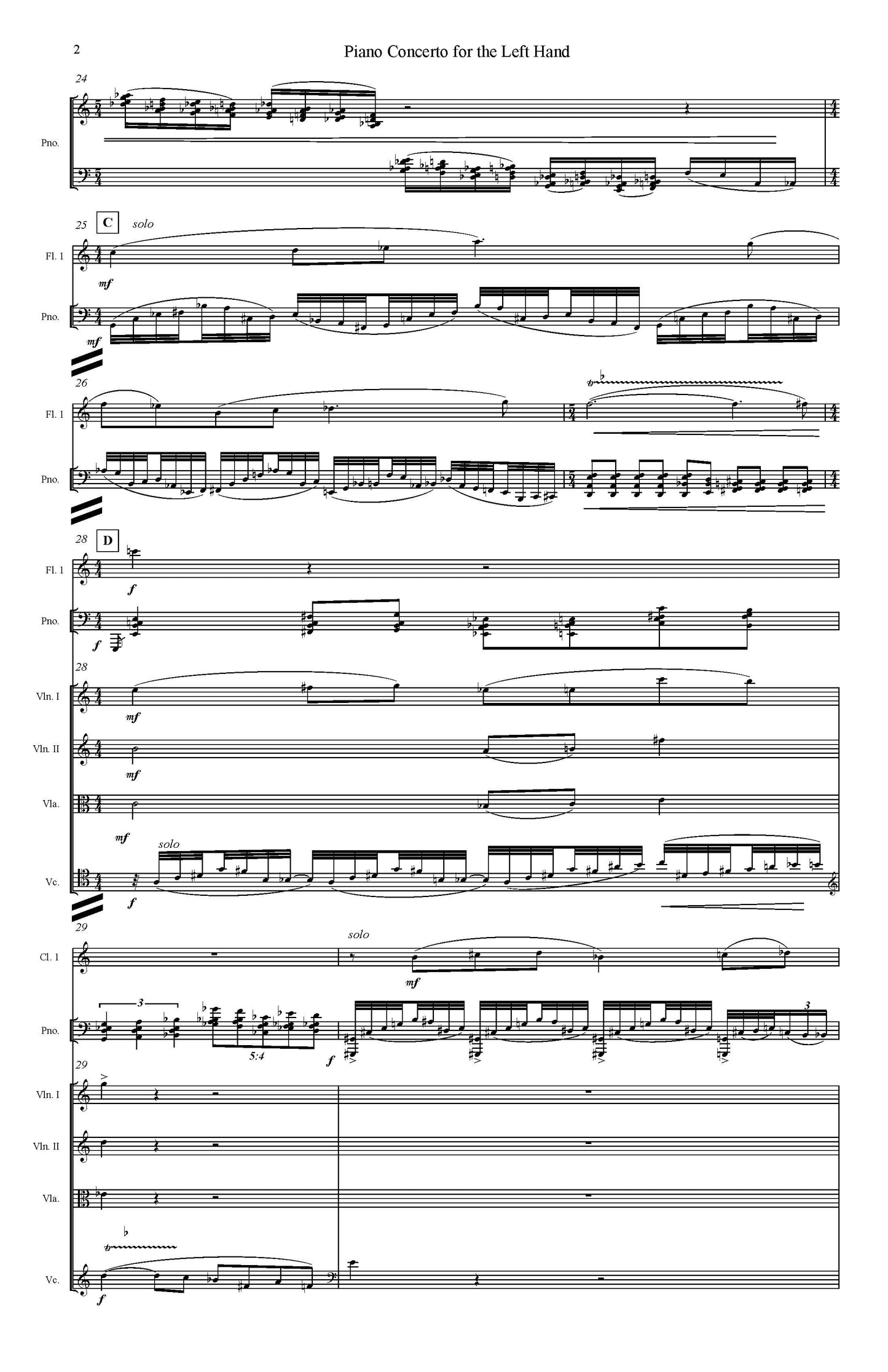 Piano Concerto for the Left Hand