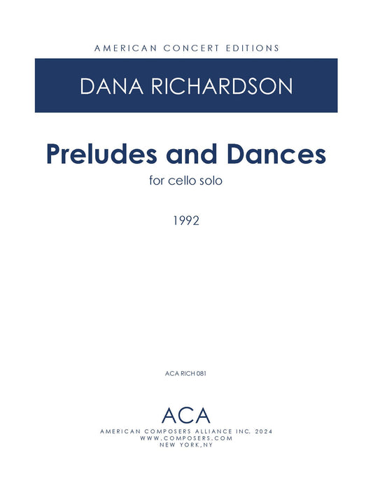 Preludes and Dances