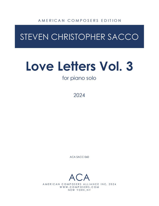 Love Letters Vol. 3