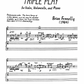 Triple Play (Trio No. 1 for Violin, Cello, and Piano)