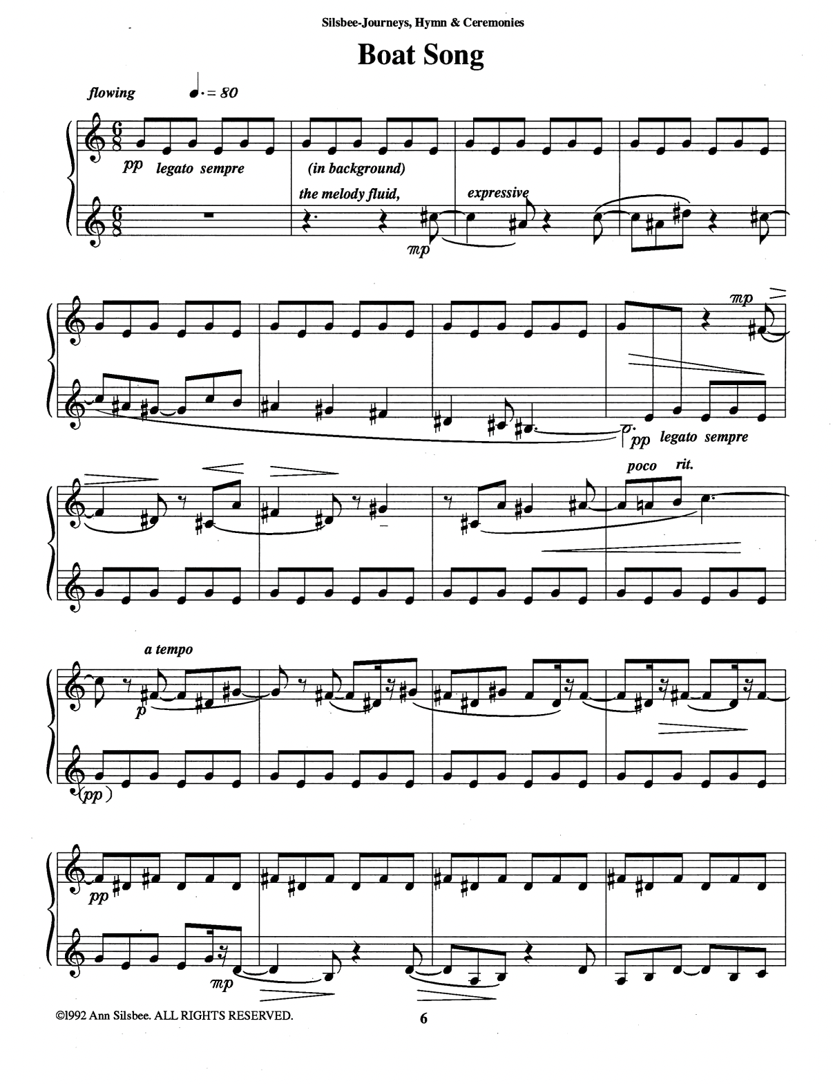 JOURNEYS, HYMN, & CEREMONIES