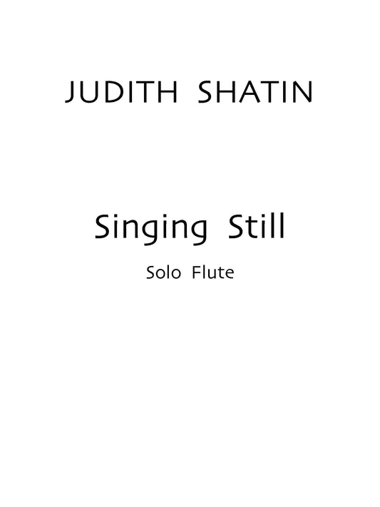 Singing Still