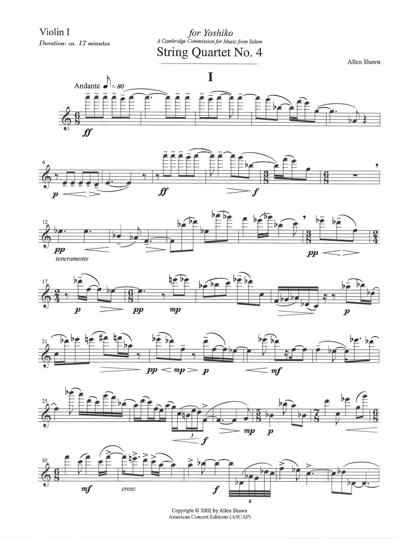 String Quartet No. 4