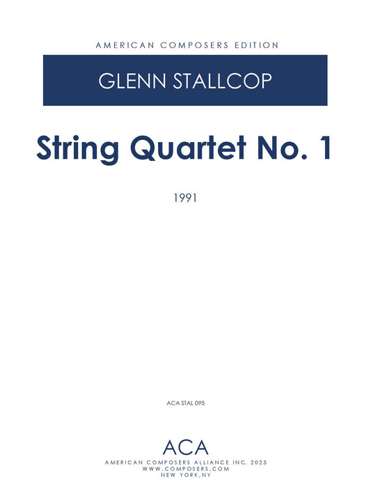 STRING QUARTET NO. 1