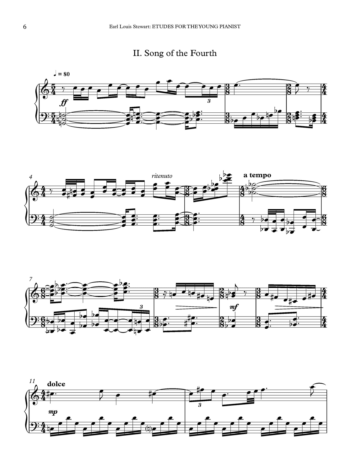 Etudes for the Young Pianist