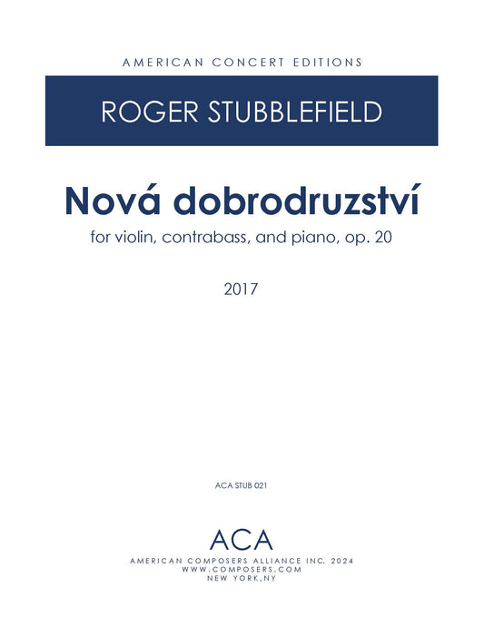 Nová dobrodruzství, Op. 20