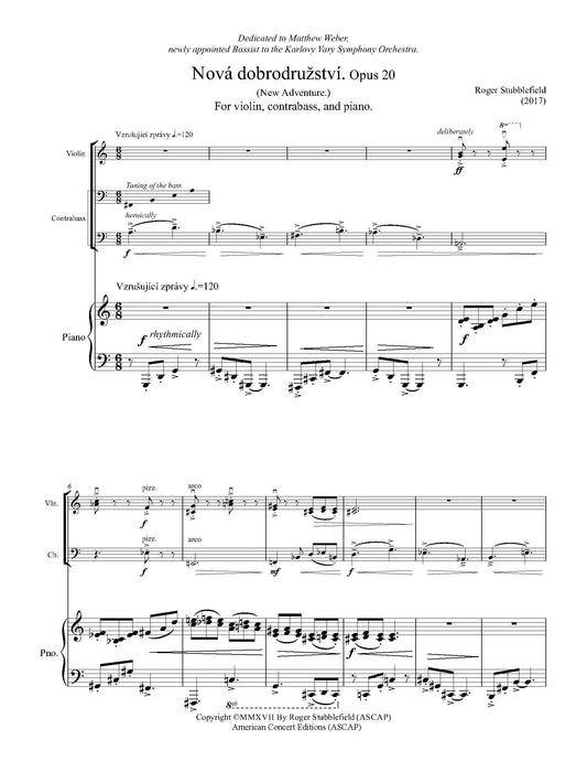 Nová dobrodruzství, Op. 20