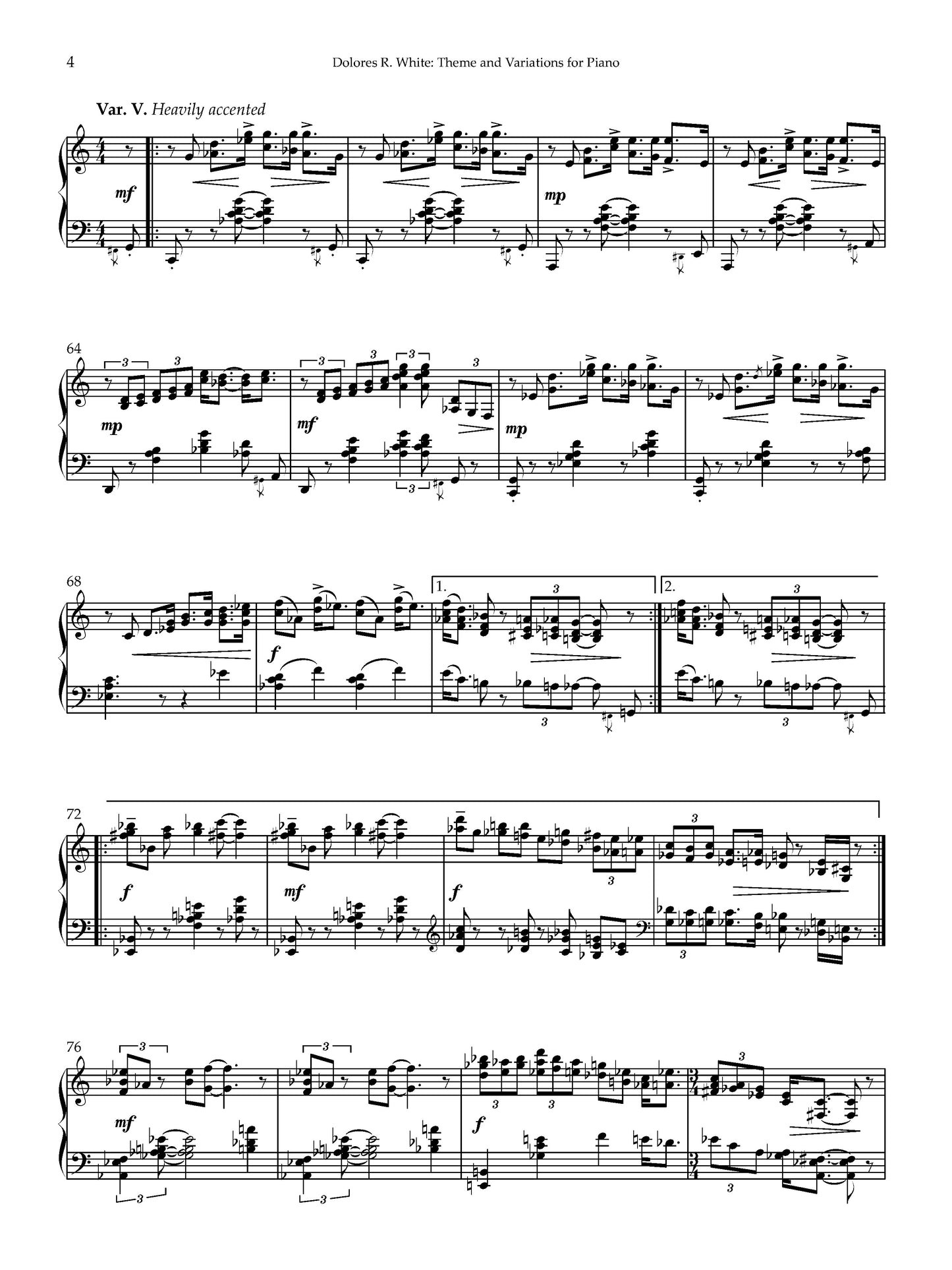 Theme and Variations