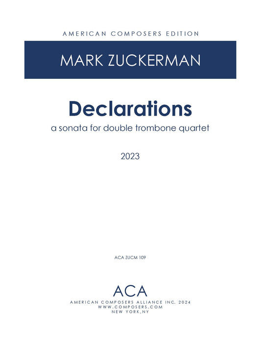 Declarations